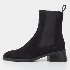 Vagabond Blanca Boot (Black Suede)